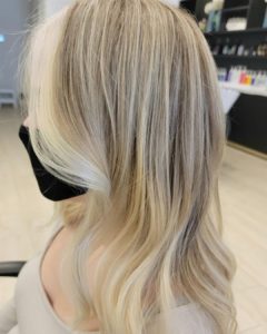 blonde highlights oakville fortelli hair salon