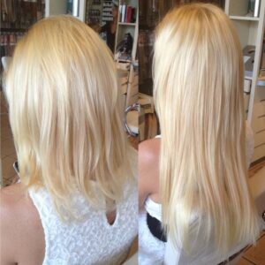 seiseta hair extensions Fortelli Salon Oakville Ontario