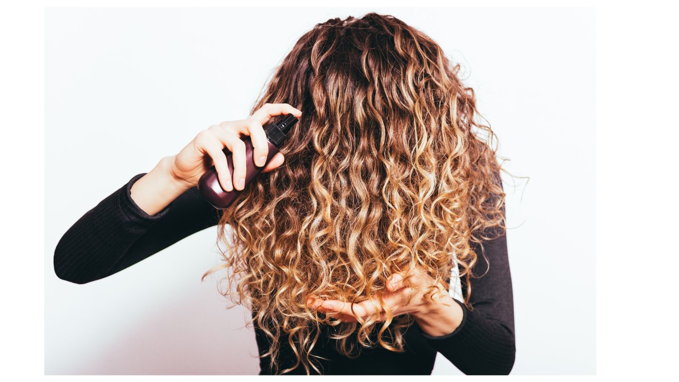 wash and go curly hair style